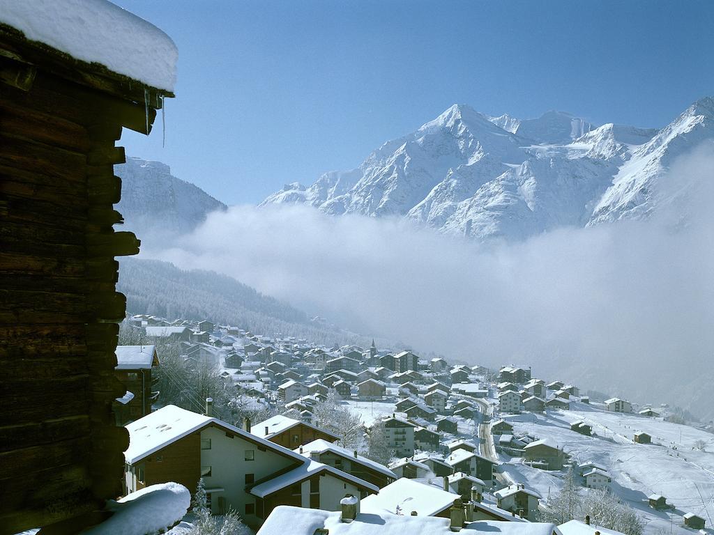 Chalet Soldanella Grächen Exteriör bild